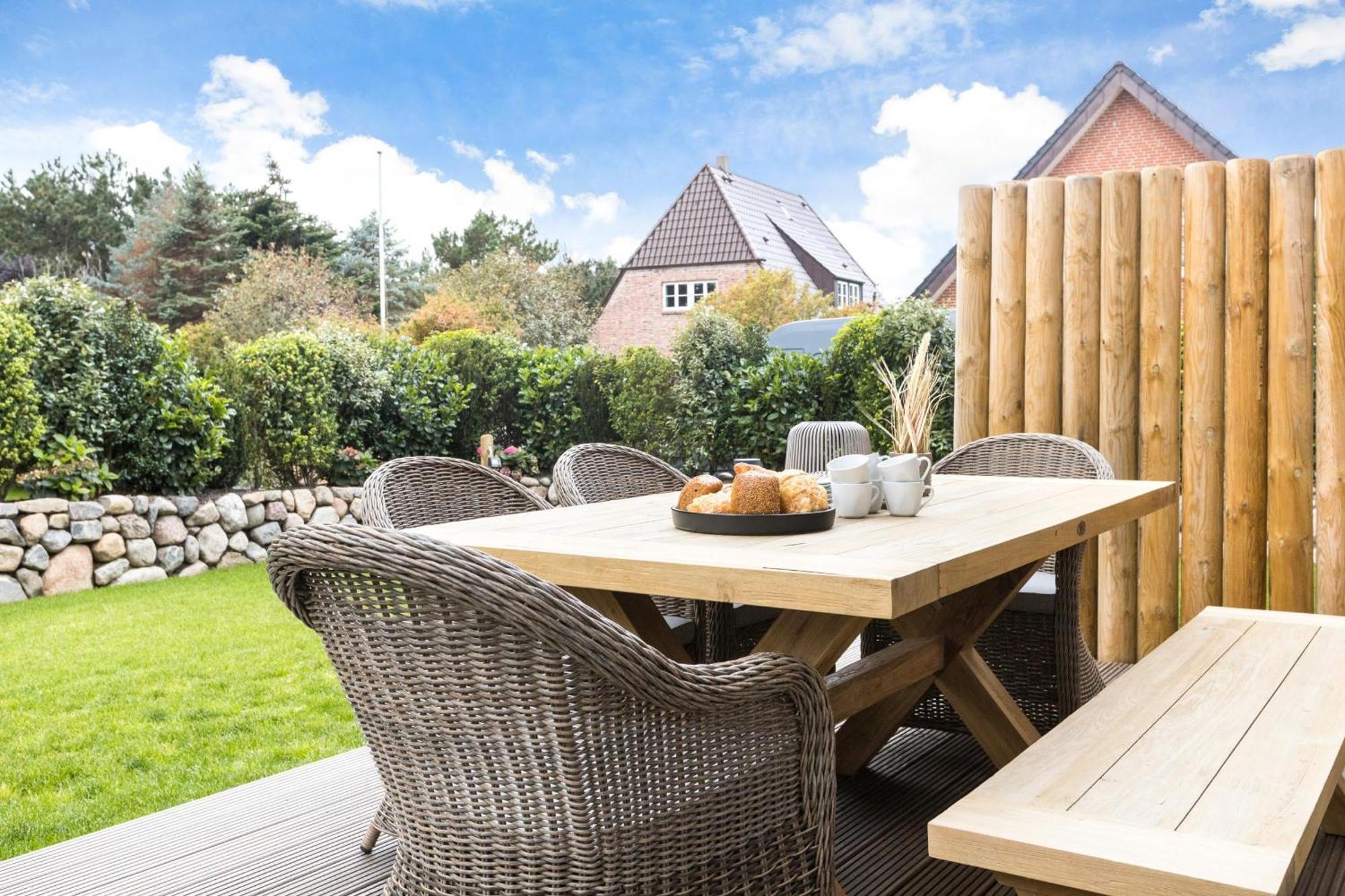 Ferienhaus Finoah - Leben, Luxus, Leichtigkeit Hinter Der Duene In Westerland Sylt Exteriér fotografie